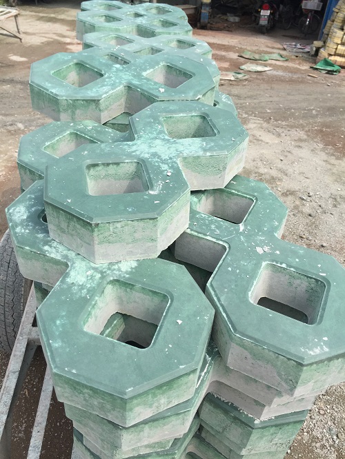 水泥彩磚圖片，混凝土水泥彩磚圖片